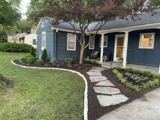 Professional landscaping project completed in Olathe by Volz Lawn & Landscape